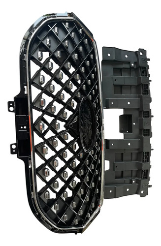 Kit Completo De Parrilla De Radiador Tiggo 8 Pro Max Negro Brillante