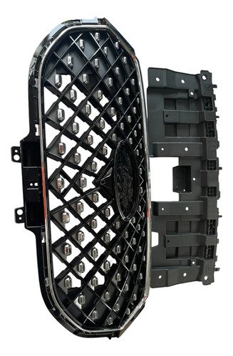 Kit Completo De Parrilla De Radiador Tiggo 8 Pro Max Negro Brillante