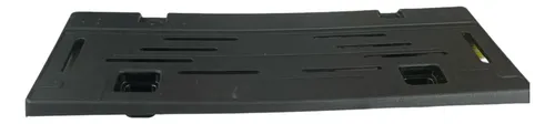 Portaplaca Delantera Chirey Tiggo 8 Pro Negro
