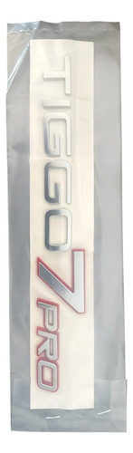 [MLM3873602912] Emblema Tiggo 7 Pro Gris