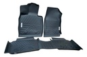 Juego De 3 Tapetes Byd King Negro