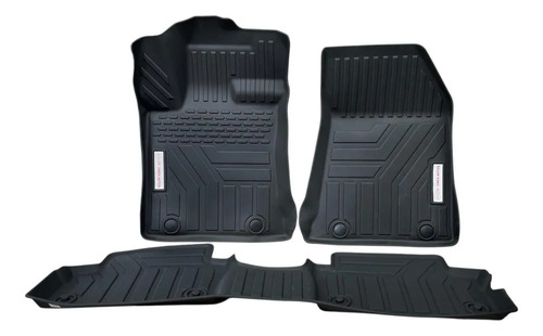 [MLM5616982786] Juego De 3 Tapetes Geely Emgrand Negro