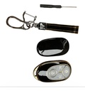 Funda Para Llave Para Geely Ex 2 Negro /dorado