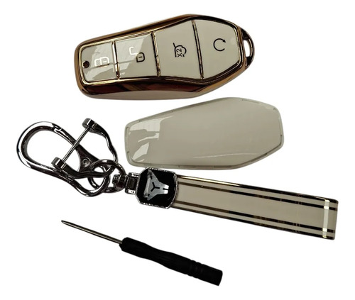 [MLM3129454651] Funda Para Llave Byd Blanco