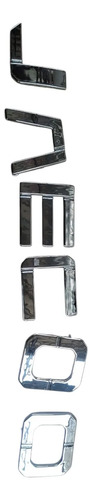 [MLM5769452934] Emblema Frontal Letras Jaecoo J7 Plateado
