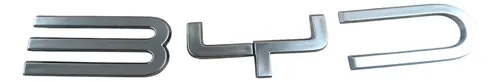 Emblema Frontal Letras Byd  King Gris