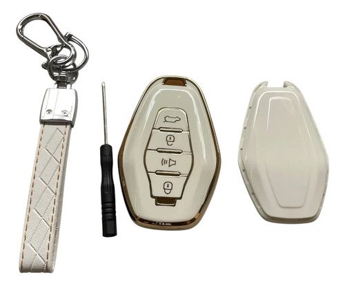 [MLM5845161544] Funda Para Llave Jetour X70 X90 Blanca