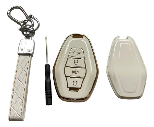 [MLM5845161544] Funda Para Llave Jetour X70 X90 Blanca