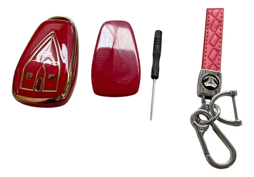 [MLM5844934136] Funda Para Llave Changan Uni-v Rojo