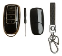 Funda Para Llave Chirey Negra C5/05/gt/tiggo8/jaecoo 7 Y 8