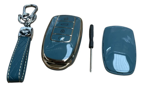 [MLM3213957619] Funda Para Llave Azul Chirey C5/05/gt/tiggo8/jaecoo 7 Y 8