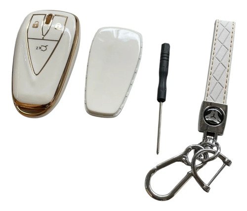 [MLM3215715255] Funda Para Llave Changan Uni-v Blanca