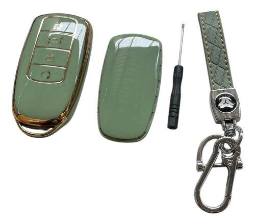 [MLM3213957927] Funda Para Llave Verde Chirey C5/05/gt/tiggo8/jaecoo 7 Y 8