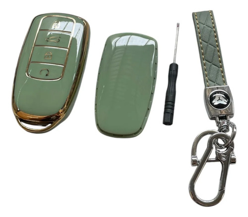 [MLM3213957927] Funda Para Llave Verde Chirey C5/05/gt/tiggo8/jaecoo 7 Y 8