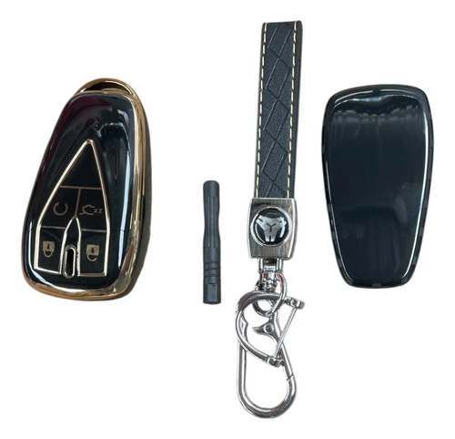 [MLM5855666866] Funda Para Llave Changan Eado Plus/ Idd/cs35/55 Plus Negra