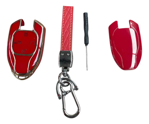 [MLM3220806145] Funda Para Llave Trumpchi Gac Gn8 Rojo