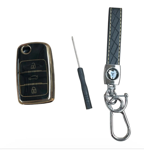 [MLM3220824761] Funda Para Llave Changan Alsvin /alsvin Plus Negra