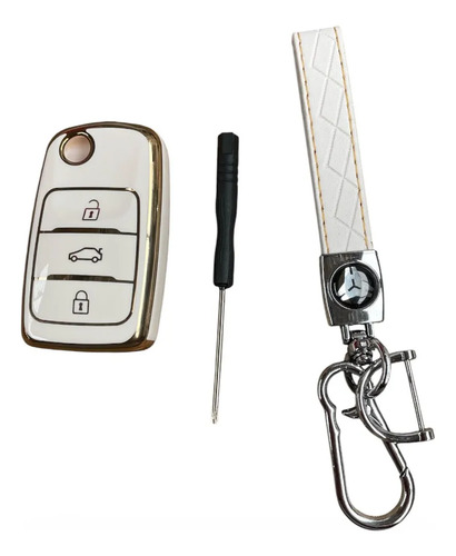[MLM3220799815] Funda Para Llave Changan Alsvin /alsvin Plus Blanca
