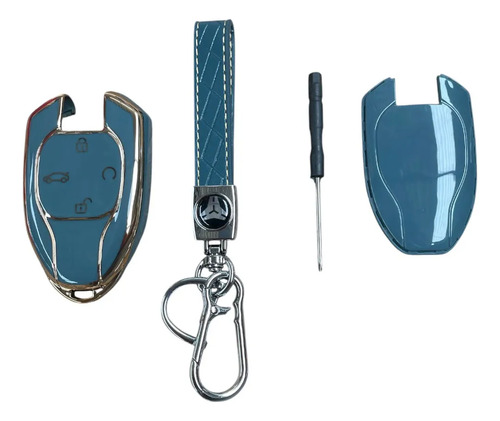 Funda Para Llave Trumpchi Gac Gn8 Azul
