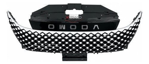 [MLM3548164213] Parrilla Frontal Para  Omoda C5 2025/2026 Negro/blanco Brillante