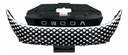 Parrilla Frontal Para  Omoda C5 2025/2026 Negro/blanco Brillante