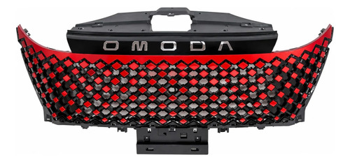 Parrilla Frontal Para  Omoda C5 2025/2026 Negro/rojo Brillante