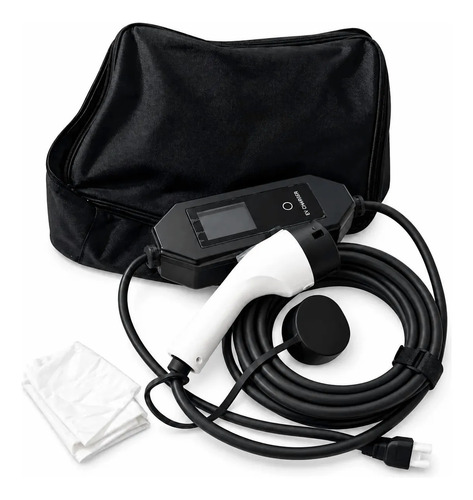 [MLM3548090187] Cargador Portatil Para Auto Electrico Tipo2 Negro/blanco