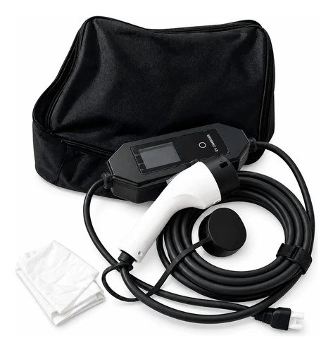 [MLM3548090187] Cargador Portatil Para Auto Electrico Tipo2 Negro/blanco