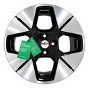 Rin Para Geely Ex2 Negro/plata