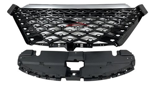 [MLM6290205162] Rejilla Del Radiador Chirey  Omoda  C5 Negra/gris Obscuro/plata