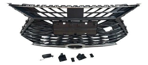 [MLM3630994675] Parrilla Delantera Para Chirrey Arrizo 8 Gris Oscuro Brillante