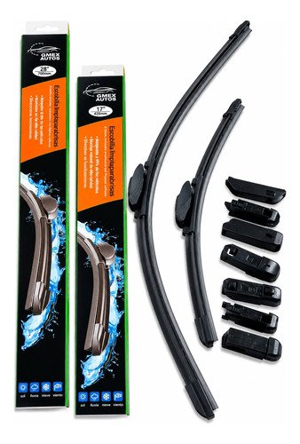Pluma Limpiaparabrisas  Para Nissan Sentra Negro 28/17