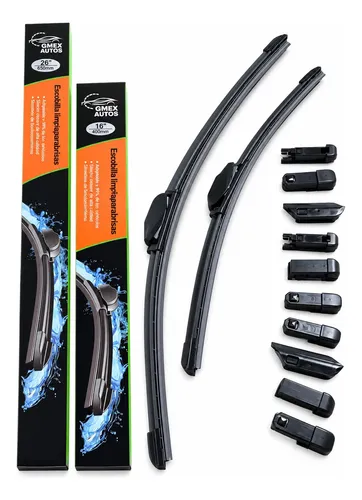[MLM3631651243] Pluma Limpiaparabrisas  Para Toyota Corolla Negro 26/16