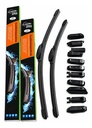 Pluma Limpiaparabrisas  Para Nissan Versa Negro 24/14
