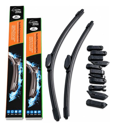 Pluma Limpiaparabrisas  Para Mazda 3 Negro