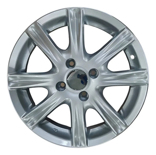 4 Set Rin 15x5.0j 4x100 Plata Silver 