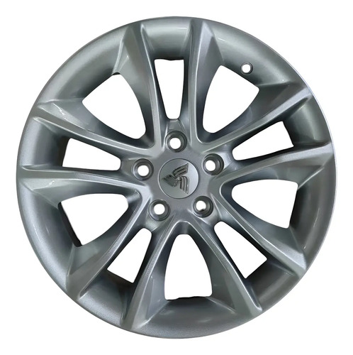 [MLM2555328277] Juego De 4 Rines 15x6.5j 5x100 Et38 Color Plata Plata
