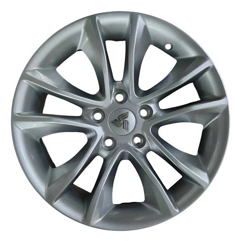 Juego De 4 Rines 15x6.5j 5x100 Et38 Color Plata Plata