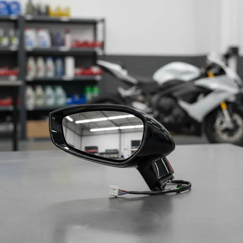 [MLM4545423982] Espejo Retrovisor Izquierdo Omoda C5 Negro Rojo