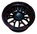 Juego De 4 Rin 18*9.0j 6x139.7 Cb110.1 Negro Negro