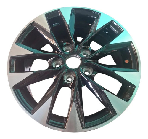 [MLM2672038749] Juego De 4 Rin 16x6.5j  5/114.3 Aluminium Negro