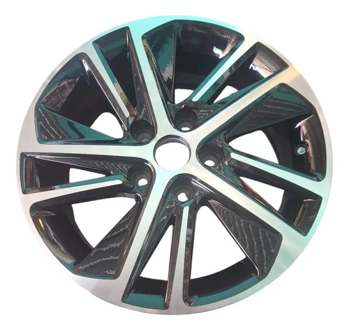 Juego De 4 Rin 16x6.5j  5/114.3 Et35 Aluminium Negro