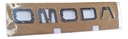 Emblema De Letras Trasero Omoda O5/gt Plateado