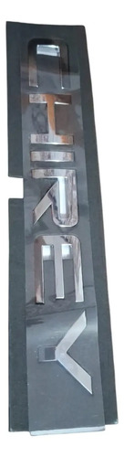 [MLM2729111411] Emblema  Trasero De Letras Chirey Tiggo 4 Pro Plateado