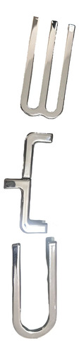 [MLM3873799010] Emblema De Letras Frontal Byd .. Dolfin Mini Byd Gris