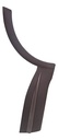 Moldura De Puerta Trasera Izquierda Tiggo 7 Pro Negro