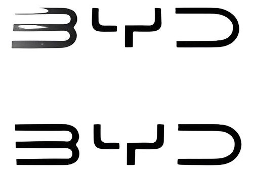 Letras Atras Byd Shark Negro