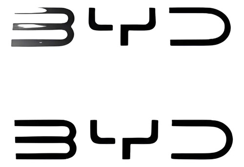 [MLM3873579888] Letras Atras Byd Shark Negro