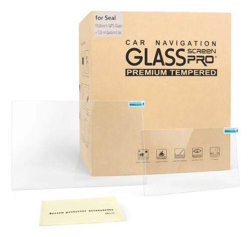 [MLM4943308076] Protector Pantalla Vidrio Templado Byd Seal 15.6  + 10.25 Transparente