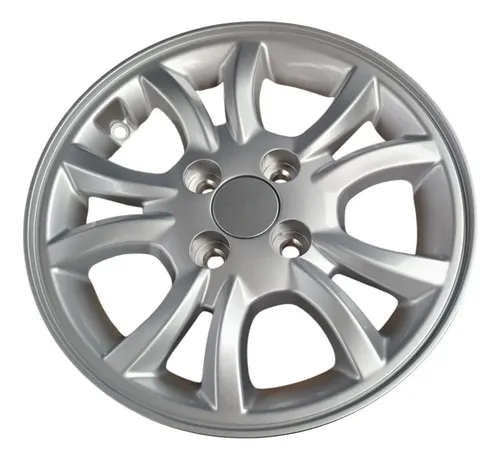 [MLM4948140810] 4 Pack Rin 14x6  4 /100 Et 44 Cb 56.5 Plateado Plateado